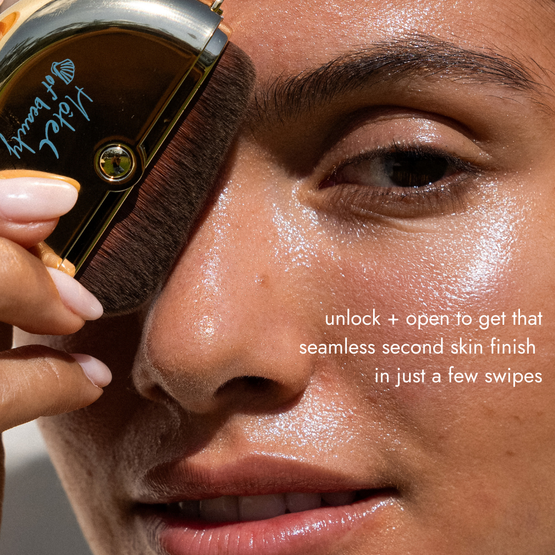 on the go travel brush