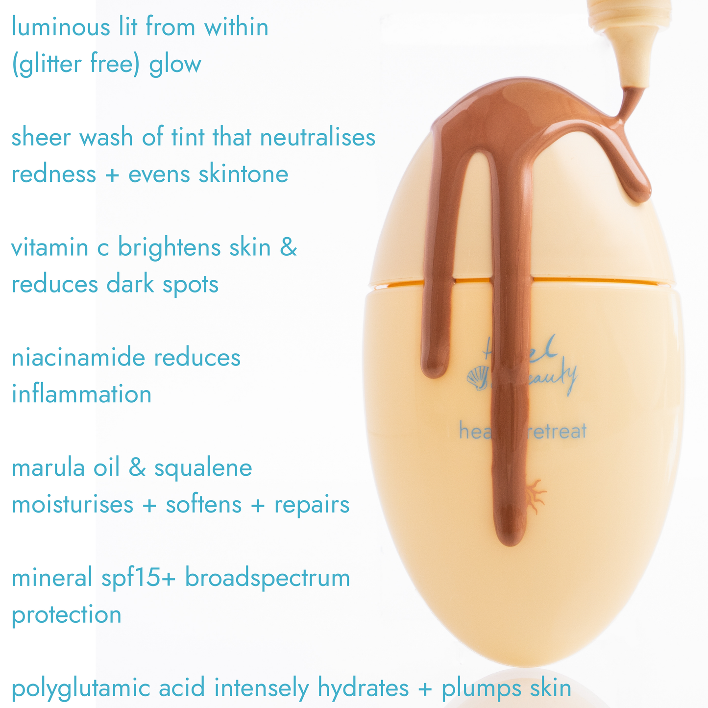 health retreat tinted glow serum