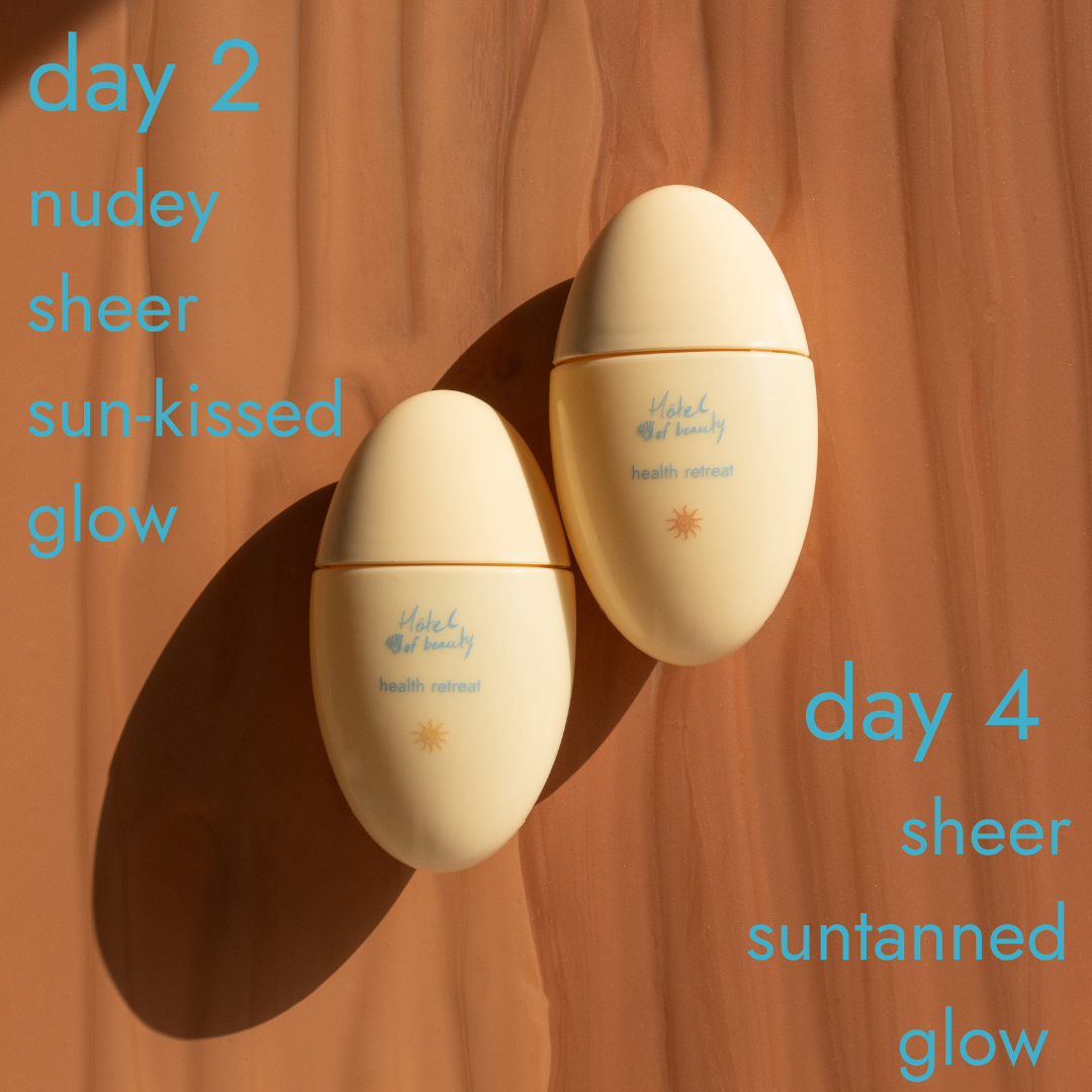 health retreat tinted glow serum